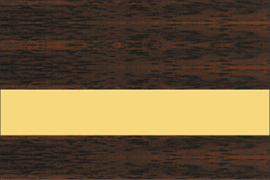 Laserables Gold Coast Dark Walnut/Bright Gold Ⓜ GCM-2082-030