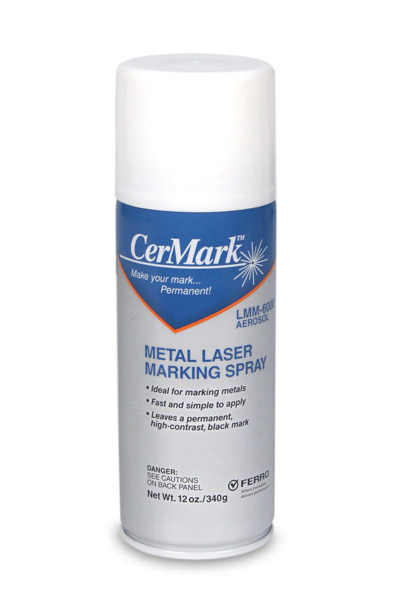Glass And Ceramic Marking Coumpounds Laser Cermark Glass & Ceramic Marking Spray Black LMC-6044P Spray
