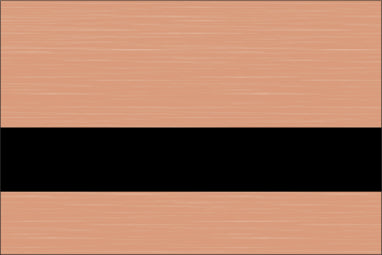 Laserables Metals Brushed Copper/Black Ⓖ LZ-9346 & LZ-9345-12