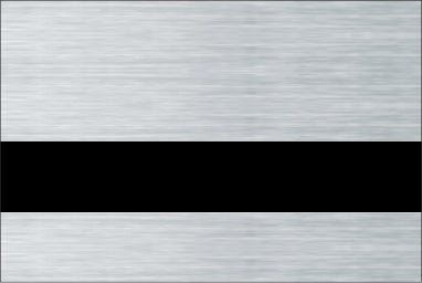 Rotary Metal Look Smooth Silver/Black Ⓖ M-93