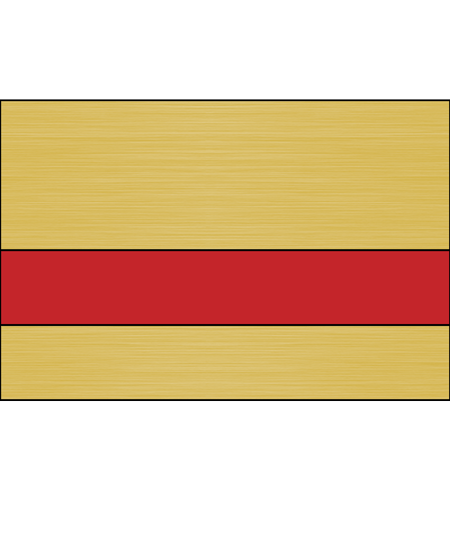 Laserables Exterior Bright Gold/Red Ⓜ LZ-999R