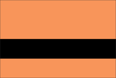 Laserables Exterior Bright Orange/Black Ⓜ LZ-9624