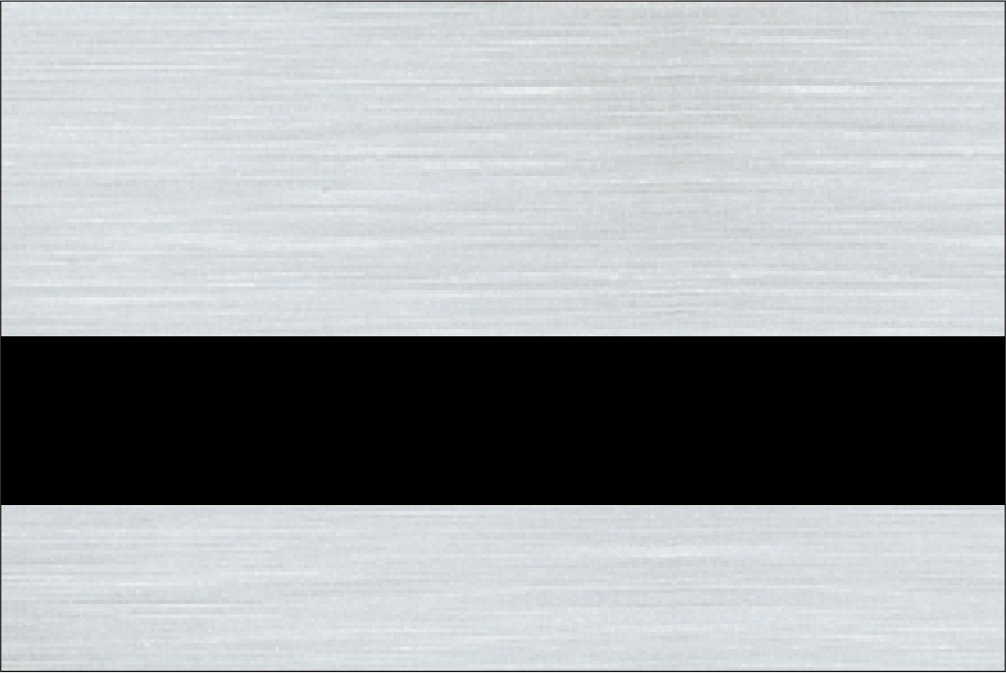 Rotary Metal Look Radiant Silver/Black Ⓖ M-95