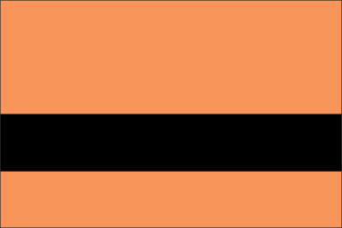 Laserables Attention Grabber Series Fluro Awesome Orange/Black Ⓜ