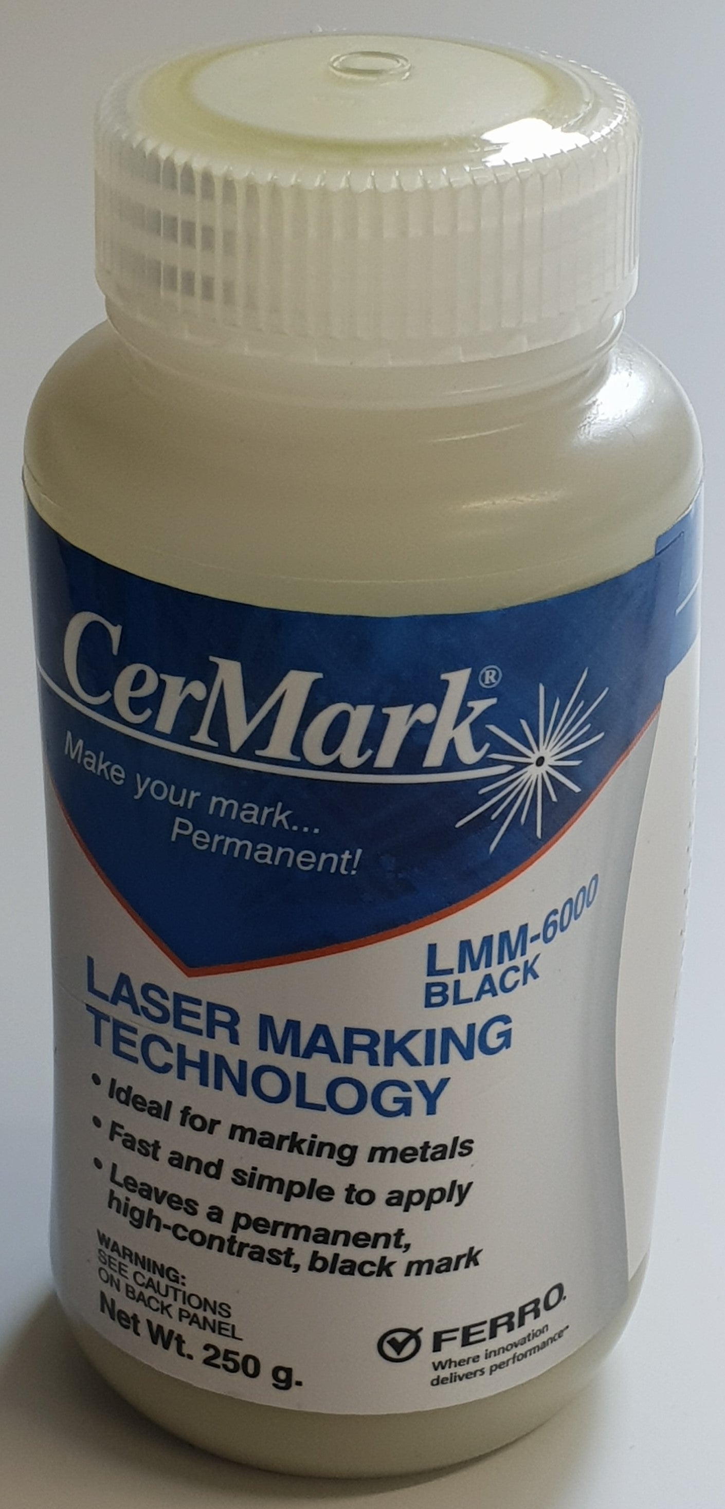 Metal Marking Compounds Cermark Metal Marking Paste Black LMM-6000 Paste