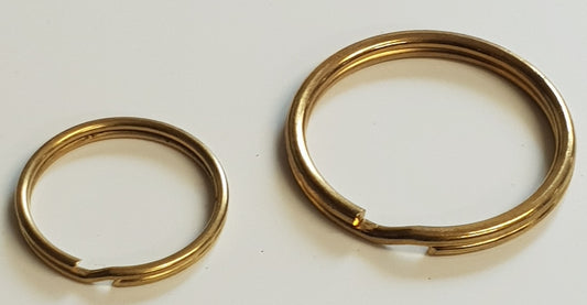 Split Rings Split Ring Gold